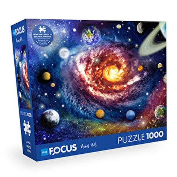 Blue Focus 1000 Parça Puzzle - Space (Uzay) ürün görseli 1