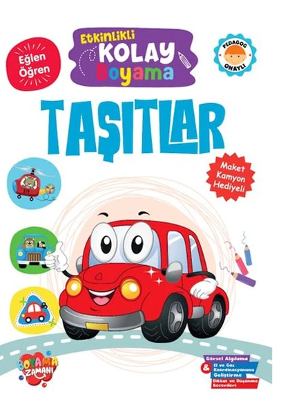 Etkinlikli Kolay Boyama – Taşıtlar ürün görseli 1