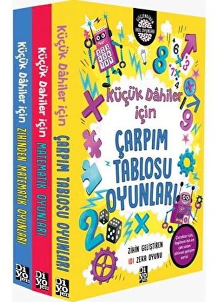 Küçük Dahiler Matematik Seti 3 Kitap ürün görseli 1