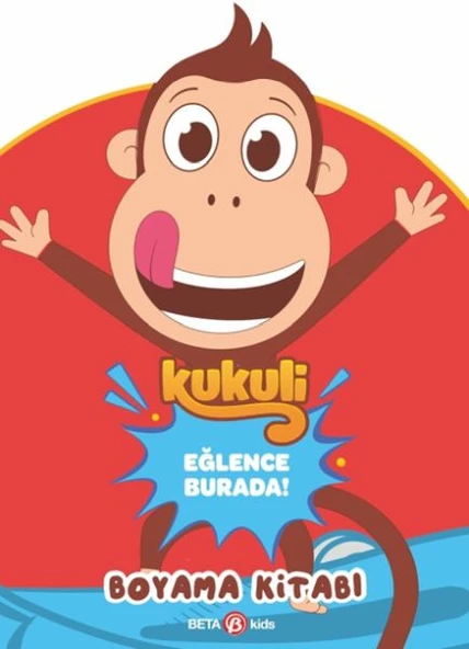 Kukuli Eğlence Burada Boyama Kitabı ürün görseli 1