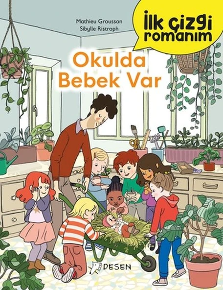 İlk Çizgi Romanım - Okulda Bebek Var ürün görseli 1