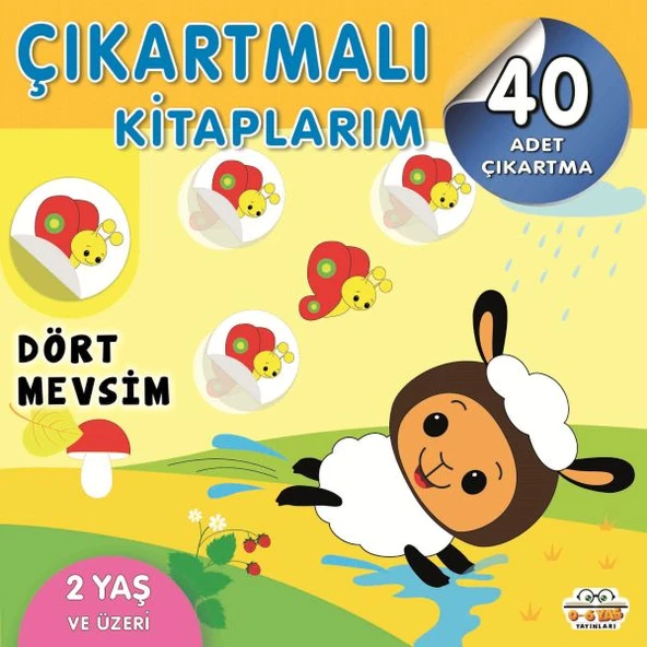 Çıkartmalı Kitaplarım-Dört Mevsim ürün görseli 1