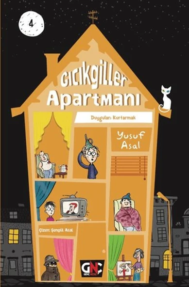 Gıcıkgiller Apartmanı 4 - Duyguları Kurtarmak (Ciltli) ürün görseli 1