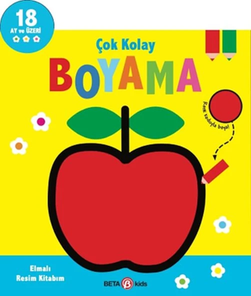 Çok Kolay Boyama Elmalı Resim Kitabım ürün görseli 1