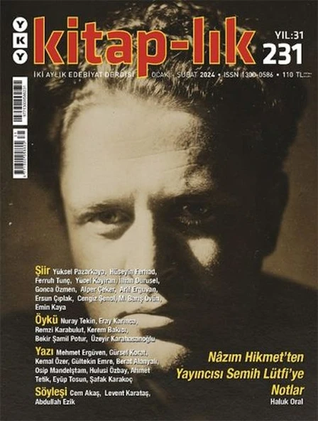 Kitap-lık Sayı 231 (Ocak-Şubat 2024) ürün görseli 1