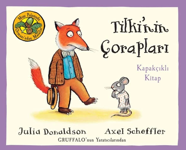 Meşe Palamudu Ormanından Masallar Tilkinin Çorapları Kapakçıklı Kitap ürün görseli 1