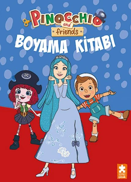 Pinocchio and Friends - Boyama Kitabı 2 ürün görseli 1
