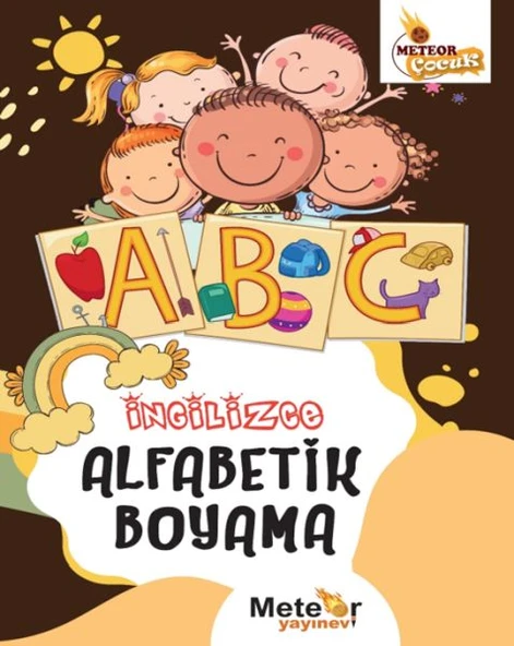 İngilizce Alfabetik Boyama Kitabı ürün görseli 1