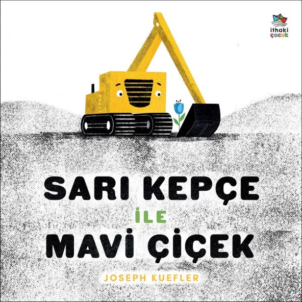 Sarı Kepçe ile Mavi Çiçek ürün görseli 1