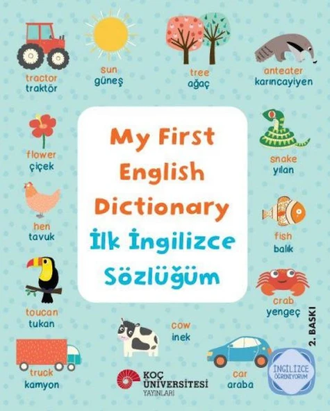 My Fırst Englısh Dıctıonary - İlk İngilizce Sözlüğüm İngilizce Öğreniyorum ürün görseli 1