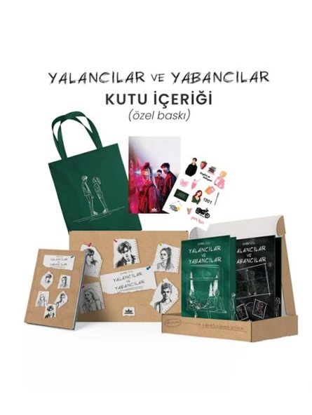 Yalancılar ve Yabancılar Serisi İki Kitaplık Hediyeli Set (Özel Baskı) ürün görseli 1
