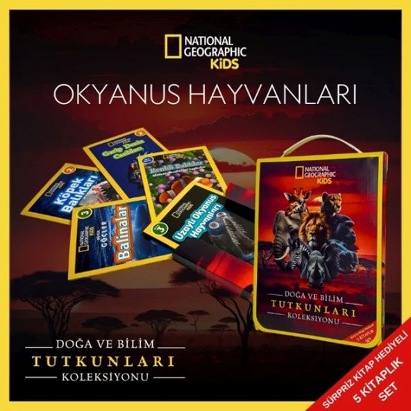 National Geographic Kids – Okyanus Hayvanları Koleksiyonu ürün görseli 1