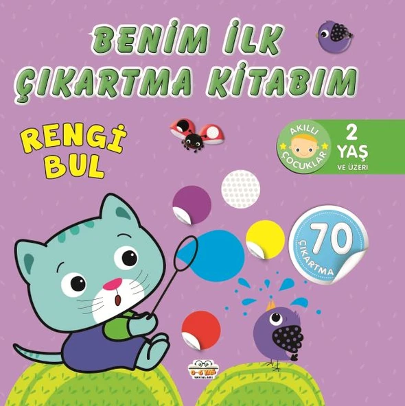 Benim İlk Çıkartma Kitabım Rengi Bul ürün görseli 1