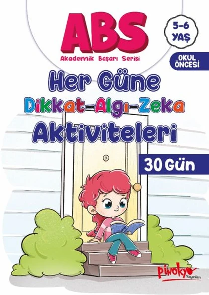 ABS 5-6 Yaş Her Güne Dikkat-Algı-Zeka Aktiviteleri 30 Gün ürün görseli 1