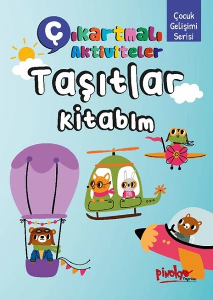 Çıkartmalı Aktiviteler Taşıtlar Kitabım ürün görseli 1