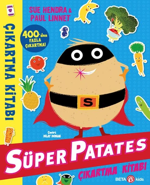 Süper Patates Çıkartma Kitabı ürün görseli 1