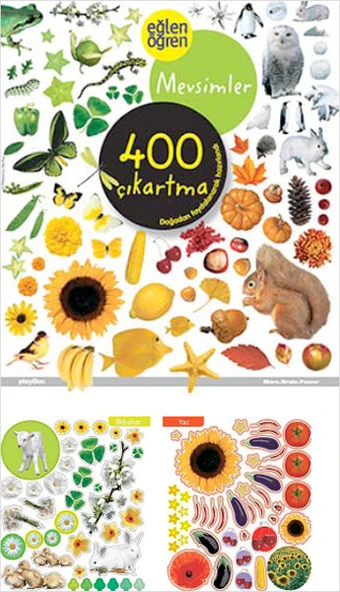 Eğlen Öğren - Mevsimler 400 Çıkartma ürün görseli 1