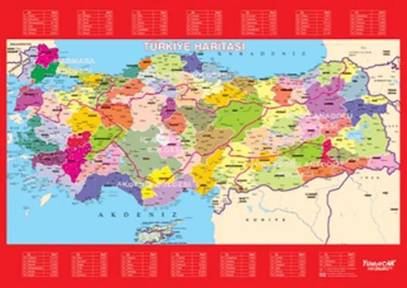 Türkiye Haritası Yapboz ürün görseli 1