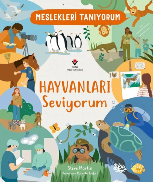 Meslekleri Tanıyorum Hayvanları Seviyorum ürün görseli 1