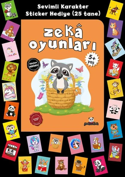 Stickerlı 5+ Yaş Zekâ Oyunları ürün görseli 1