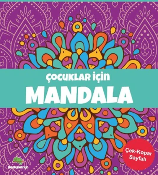 Çocuklar için Mandala - Mor ürün görseli 1
