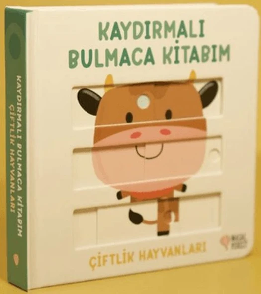 Kaydırmalı Bulmaca Kitabım - Çiftlik Hayvanlar ürün görseli 1