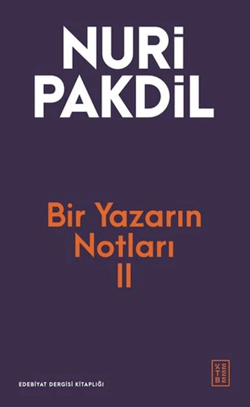 Bir Yazarın Notları II ürün görseli 1