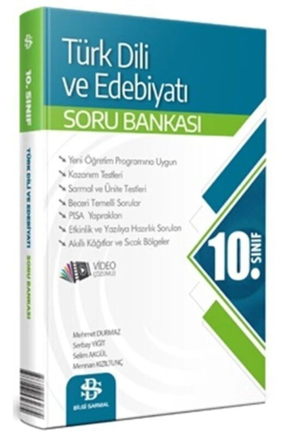 Bilgi Sarmal 10. Sınıf Türk Dili Ve Edebiyatı Soru Bankası ürün görseli 1
