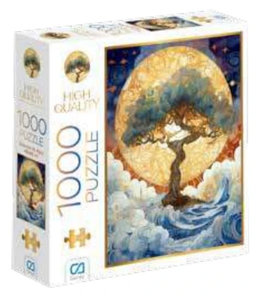 Dolunay Ve Ağaç Puzzle 1000 ürün görseli 1
