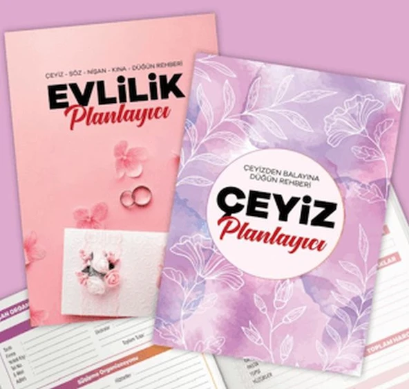 Düğün Planlama Seti - Çeyizden Düğüne ürün görseli 1
