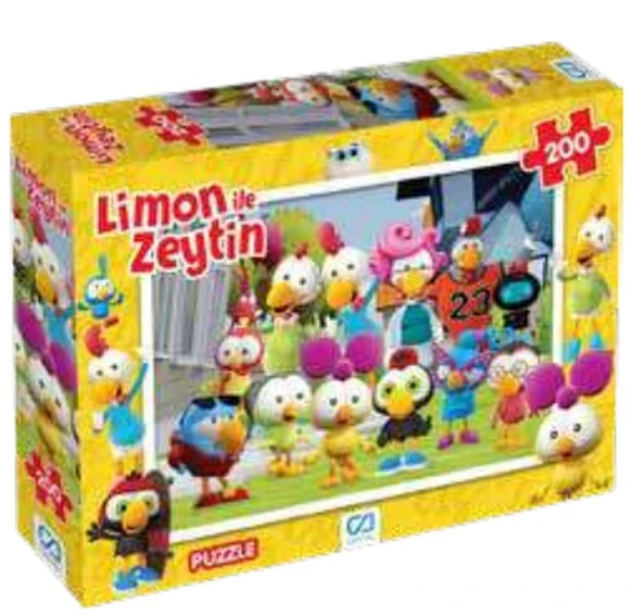 Limon İle Zeytin Puzzle 200 ürün görseli 1