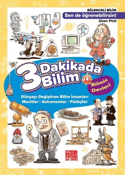 3 Dakikada Bilim 1 - Bilimin Devleri ürün görseli 1