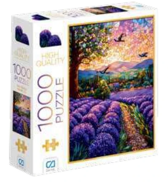 Mor Bahçe Puzzle 1000 ürün görseli 1