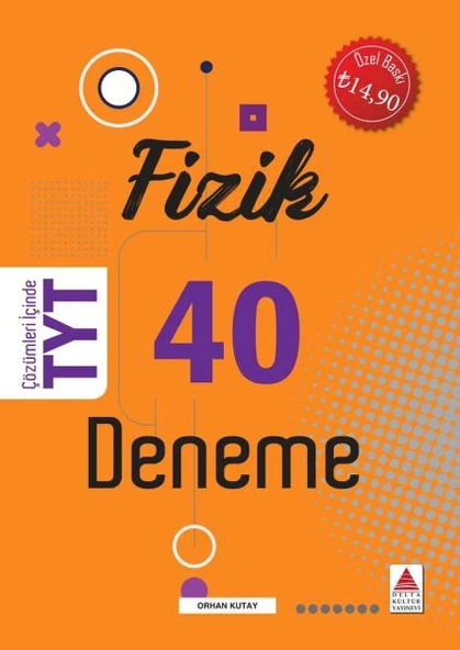 Delta Kültür TYT Fizik 40 Deneme(Yeni) ürün görseli 1