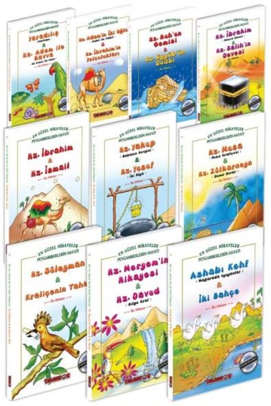 En Güzel Hikayeler - Peygamberlerin Hayatı 10 Kitap Set ürün görseli 1