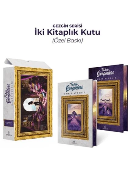 Gezgin Serisi İki Kitaplık Kutu – Yan Boyamalı ürün görseli 1