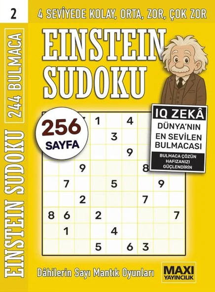 Einstein Sudoku 2 ürün görseli 1