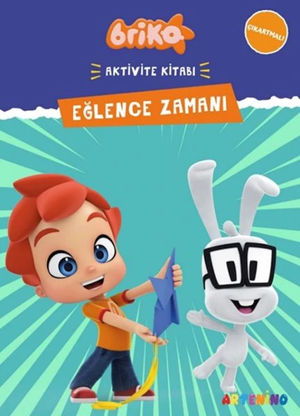 Briko Eğlence Zamanı - Çıkartmalı Aktivite Kitabı Serisi ürün görseli 1