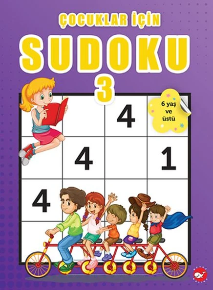 Çocuklar İçin Sudoku - 3 (6 Yaş ve Üstü) ürün görseli 1