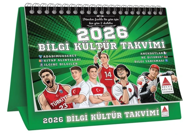 2026 Bilgi Kültür Takvimi ürün görseli 1