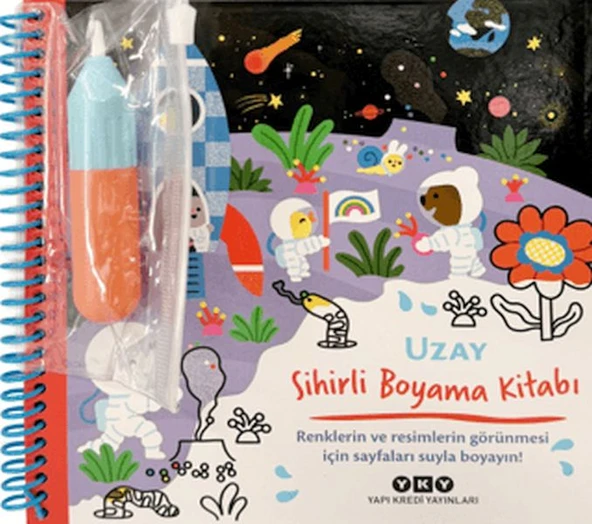 Sihirli Boyama Kitabı - Uzay ürün görseli 1