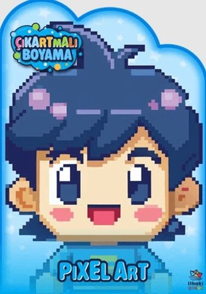 Pixel Art Zamanı - Çıkartmalı Boyama Kitabı ürün görseli 1