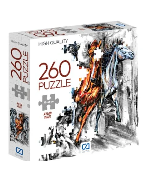 Atlar Puzzle 260 ürün görseli 1