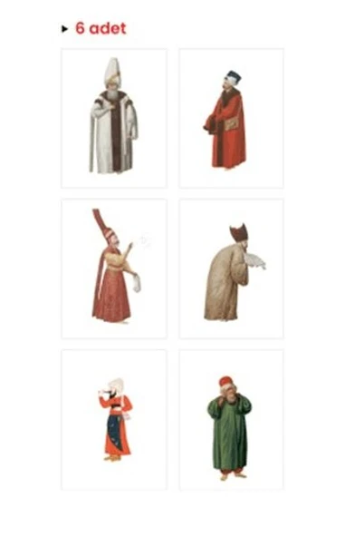 Osmanlı Tarihi-03 (6'lı) ürün görseli 1