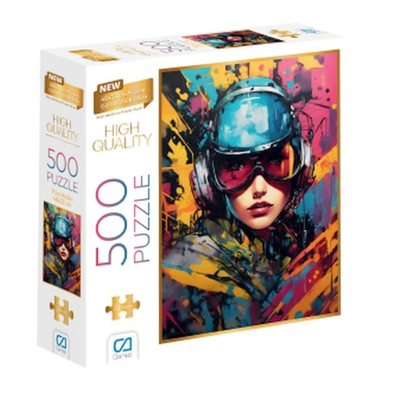 Pilot Kadın Puzzle 500 ürün görseli 1