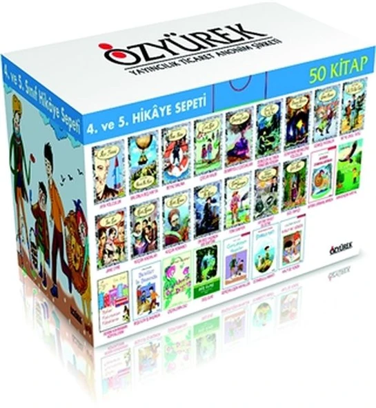 4. ve 5. Sınıf Eğitim Seti (50 Kitap Kutulu) ürün görseli 1
