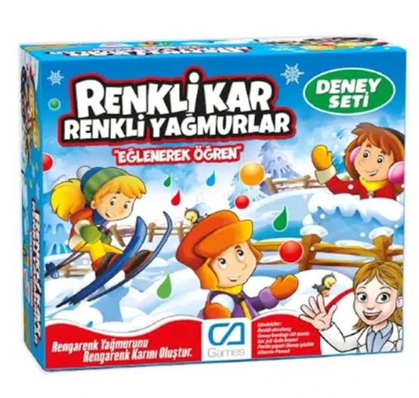 Renkli Kar Renkli Yağmurlar ürün görseli 1