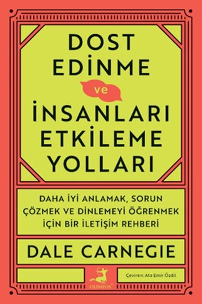 Dost Edinme Ve İnsanları Etkileme Yolları ürün görseli 1