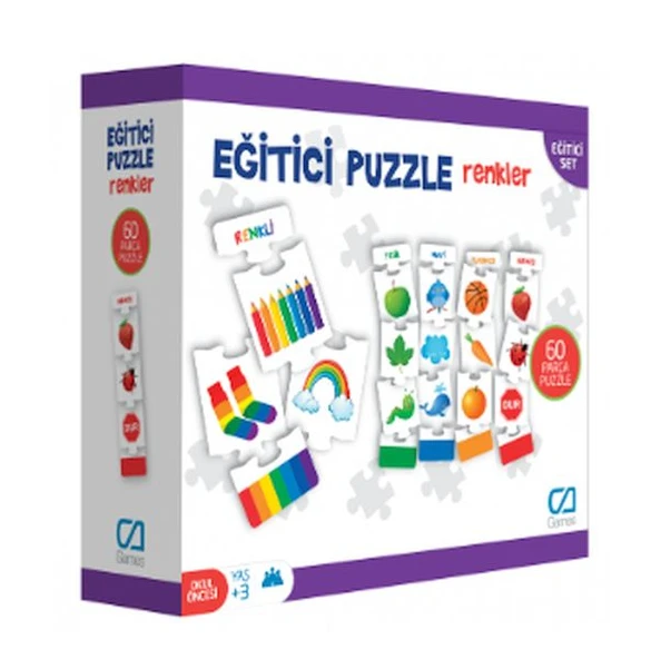 Eğitici Puzzle - Renkler ürün görseli 1