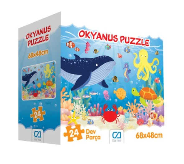 Okyanus Yer Puzzle ürün görseli 1